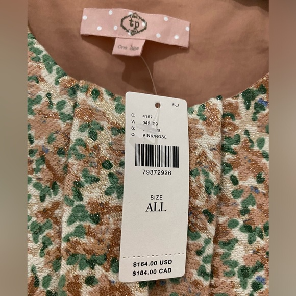 🛋️ Grandma’s Couch Fabric Fringe Caplet 🎭 - Picture 5 of 5